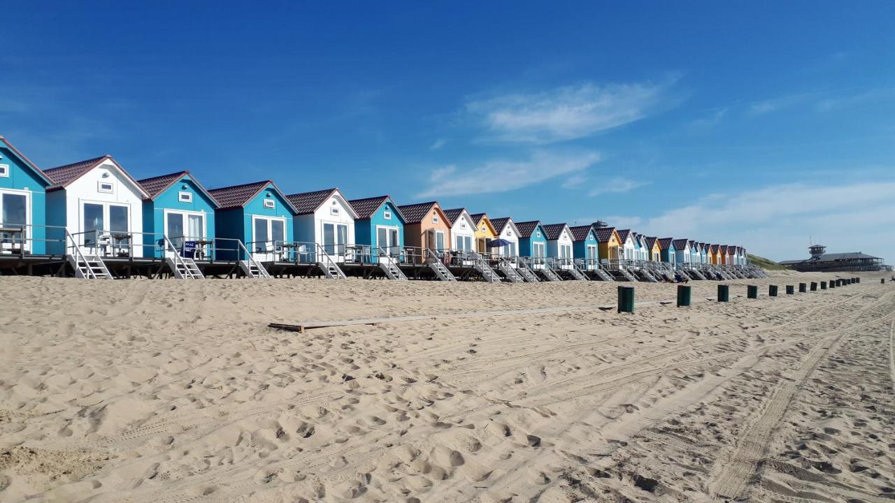 Chalets Op Minicamping Dorpszicht Gapinge Bagian luar foto