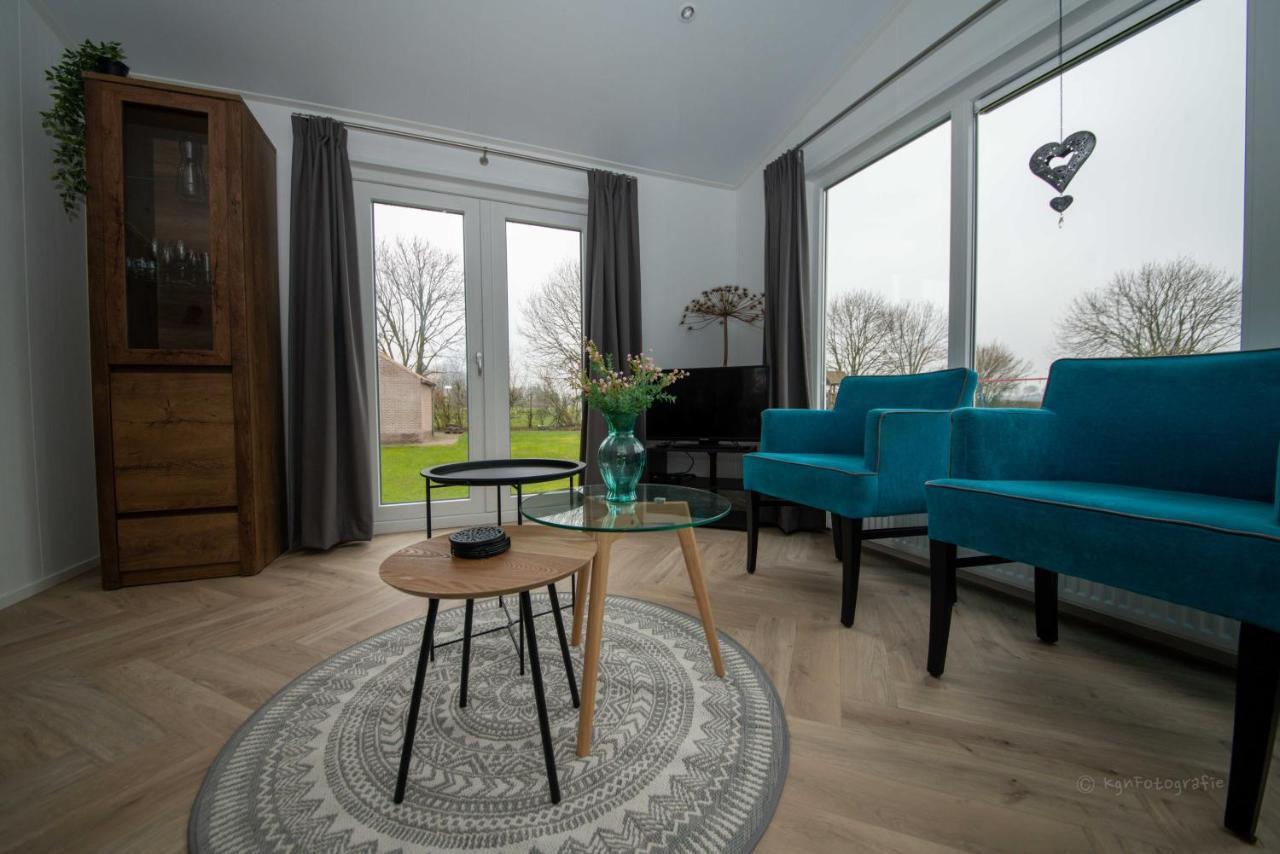 Chalets Op Minicamping Dorpszicht Gapinge Bagian luar foto