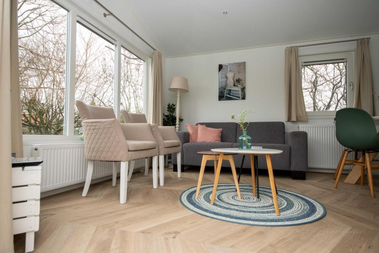 Chalets Op Minicamping Dorpszicht Gapinge Bagian luar foto