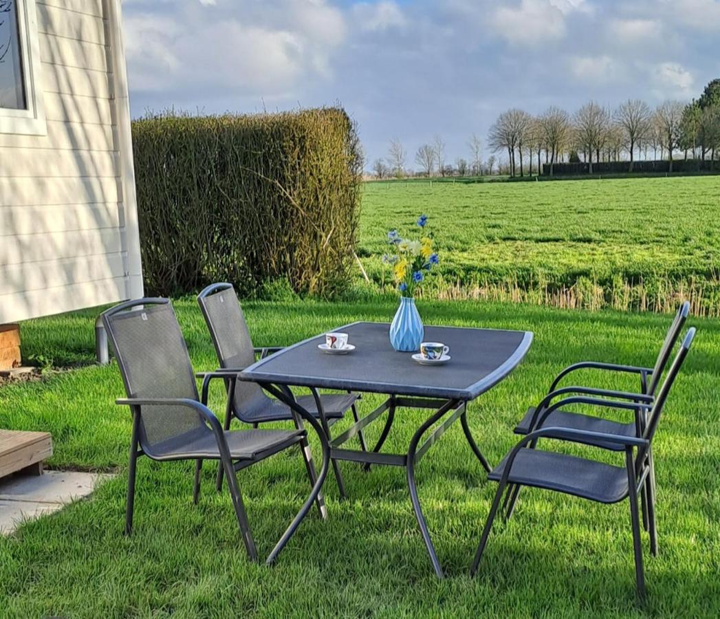 Chalets Op Minicamping Dorpszicht Gapinge Bagian luar foto